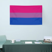 Biseksuele Pride-vlag Spandoek (Beurs)