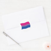 Biseksuele Pride Vlag Sticker (Envelop)