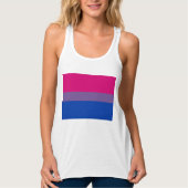 Biseksuele Pride-vlag Tanktop (Voorkant)