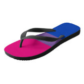 Biseksuele Pride Vlag Teenslippers (Schuin)