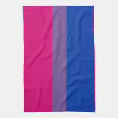 Biseksuele Pride-vlag Theedoek (Verticaal)
