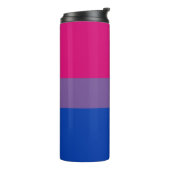 Biseksuele Pride Vlag Thermosbeker (Gedraaid links)