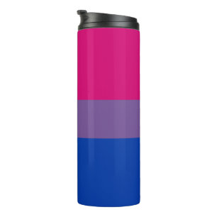 Biseksuele Pride Vlag Thermosbeker