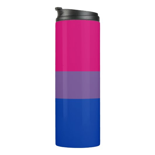 Biseksuele Pride Vlag Thermosbeker (Geroteerd rechts)