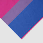 Biseksuele Pride Vlag Tissuepapier (Detail)