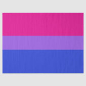 Biseksuele Pride-vlag Tissuepapier (Voorkant)