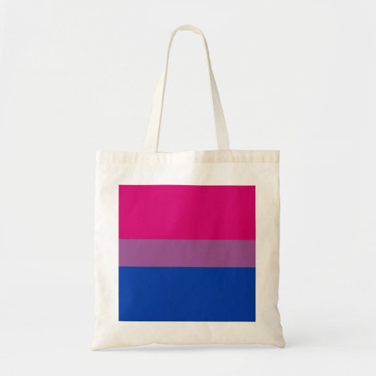 Biseksuele Pride-vlag Tote Bag (Voorkant)
