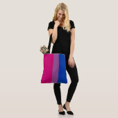 Biseksuele Pride Vlag Tote Bag (Op model)