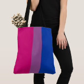 Biseksuele Pride Vlag Tote Bag (Dichtbij)