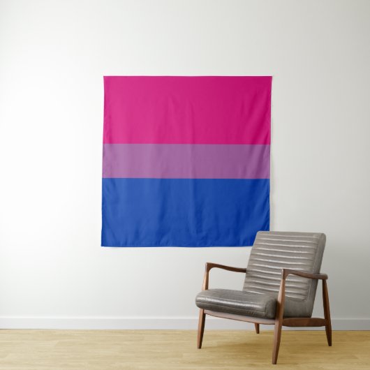 Biseksuele Pride-vlag Wandkleed (In situ)