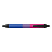 Biseksuele Pride Vlag Zwarte Inkt Pen (Achterkant)