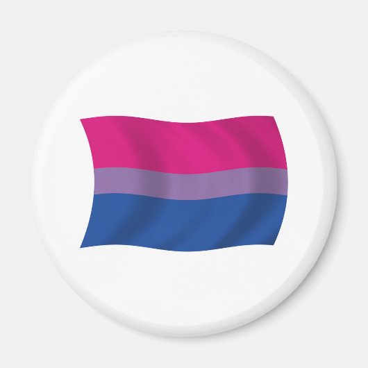 Biseksuele Pride-vlagmagneet Magneet (Voorkant)