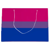 Biseksuele Pridevlag Groot Cadeauzakje (Voorkant)
