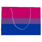 Biseksuele Pridevlag Groot Cadeauzakje (Achterkant)