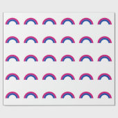Biseksuele Regenboog Cadeaupapier (Vlak)