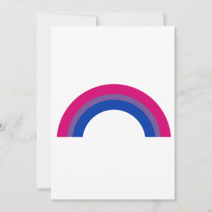 Biseksuele Regenboog Feestdagenkaart