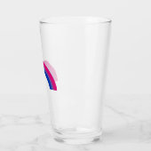 Biseksuele Regenboog Glas (Links)