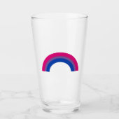 Biseksuele Regenboog Glas (Voorkant)