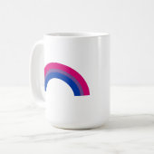 Biseksuele Regenboog Koffiemok (Voorkant links)