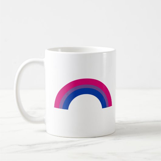 Biseksuele Regenboog Koffiemok (Links)