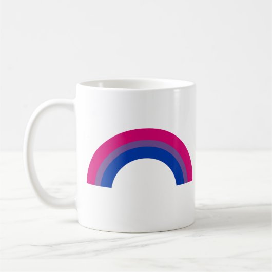 Biseksuele Regenboog Koffiemok (Links)