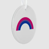 Biseksuele Regenboog Ornament (voorkant)