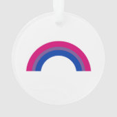Biseksuele Regenboog Ornament (achterkant)