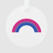Biseksuele Regenboog Ornament (voorkant)