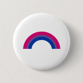Biseksuele Regenboog Ronde Button 5,7 Cm (Voorkant)
