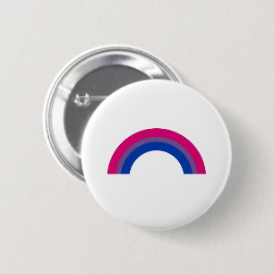 Biseksuele Regenboog Ronde Button 5,7 Cm