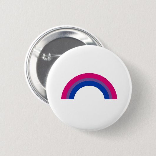 Biseksuele Regenboog Ronde Button 5,7 Cm (Voorkant /achterkant)