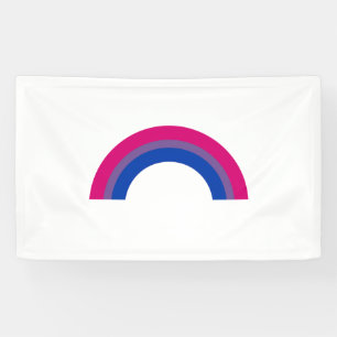 Biseksuele Regenboog Spandoek