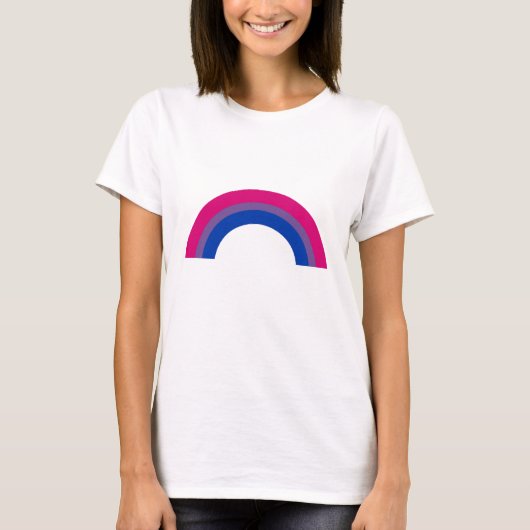 Biseksuele Regenboog T-shirt (Voorkant)