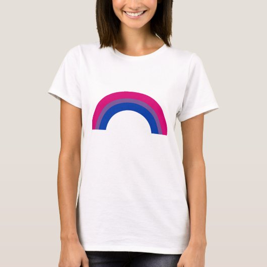 Biseksuele Regenboog T-shirt (Voorkant)