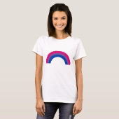 Biseksuele Regenboog T-shirt (Voorkant volledig)