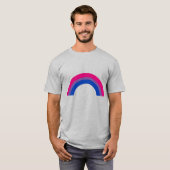 Biseksuele Regenboog T-shirt (Voorkant volledig)
