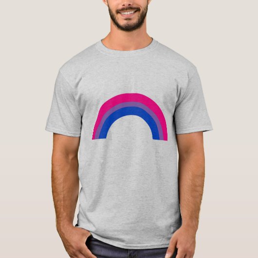 Biseksuele Regenboog T-shirt (Voorkant)