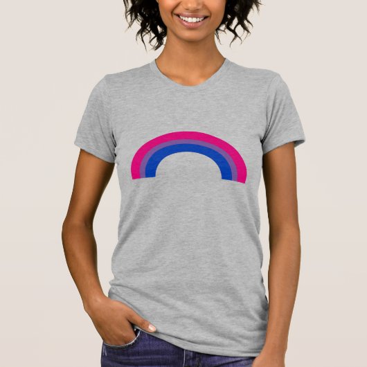 Biseksuele Regenboog T-shirt (Voorkant)