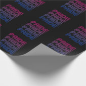 Biseksuele Retro Pride Cadeaupapier (Hoek)