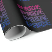 Biseksuele Retro Pride Cadeaupapier (Rol Hoek)