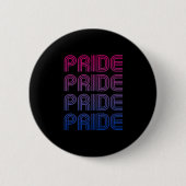 Biseksuele Retro Pride Ronde Button 5,7 Cm (Voorkant)