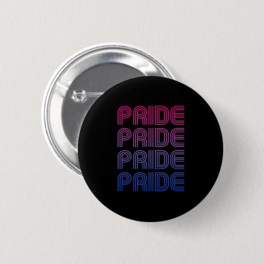 Biseksuele Retro Pride Ronde Button 5,7 Cm (Voorkant /achterkant)