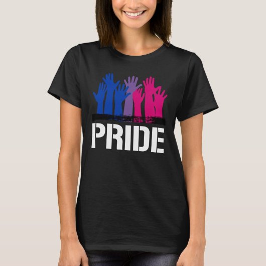 Biseksuele Stolz Samen T-shirt (Voorkant)