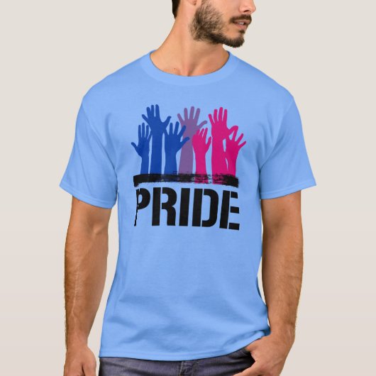 Biseksuele Stolz Samen T-shirt (Voorkant)