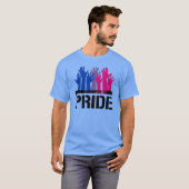 Biseksuele Stolz Samen T-shirt (Voorkant volledig)