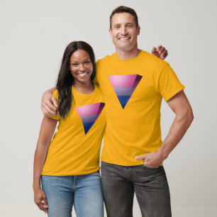 BISEKSUELE STOLZE 3D DRIEHOEK T-SHIRT