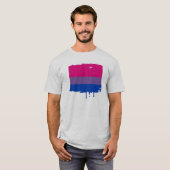 BISEKSUELE STREEPEN ONTWERP T-SHIRT (Voorkant volledig)
