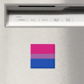 Biseksuele trots (Bi-vlag) Magneet (Insitu (Vaatwasser))