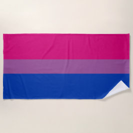 Biseksuele trots (Bi-vlag) Strandlaken