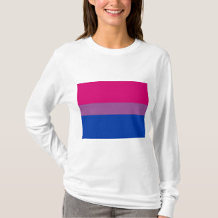 Biseksuele trots (Bi-vlag) T-shirt